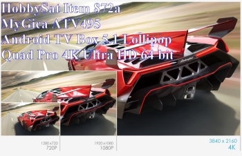 Racing - MyGica ATV495 4K quad core Ultra HD android 5.1 lollipop TV Box HDMI 2.0